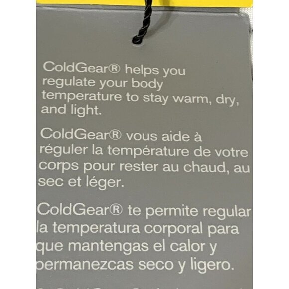 Under Armour Vest XS White Black Trim Daytona UA Storm Cold Gear Cinch Waist NWT - Picture 12 of 13